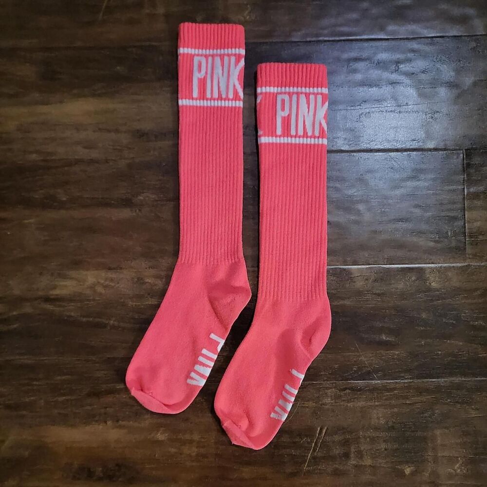Victoria-s-secret Women's Red and Pink Socks
